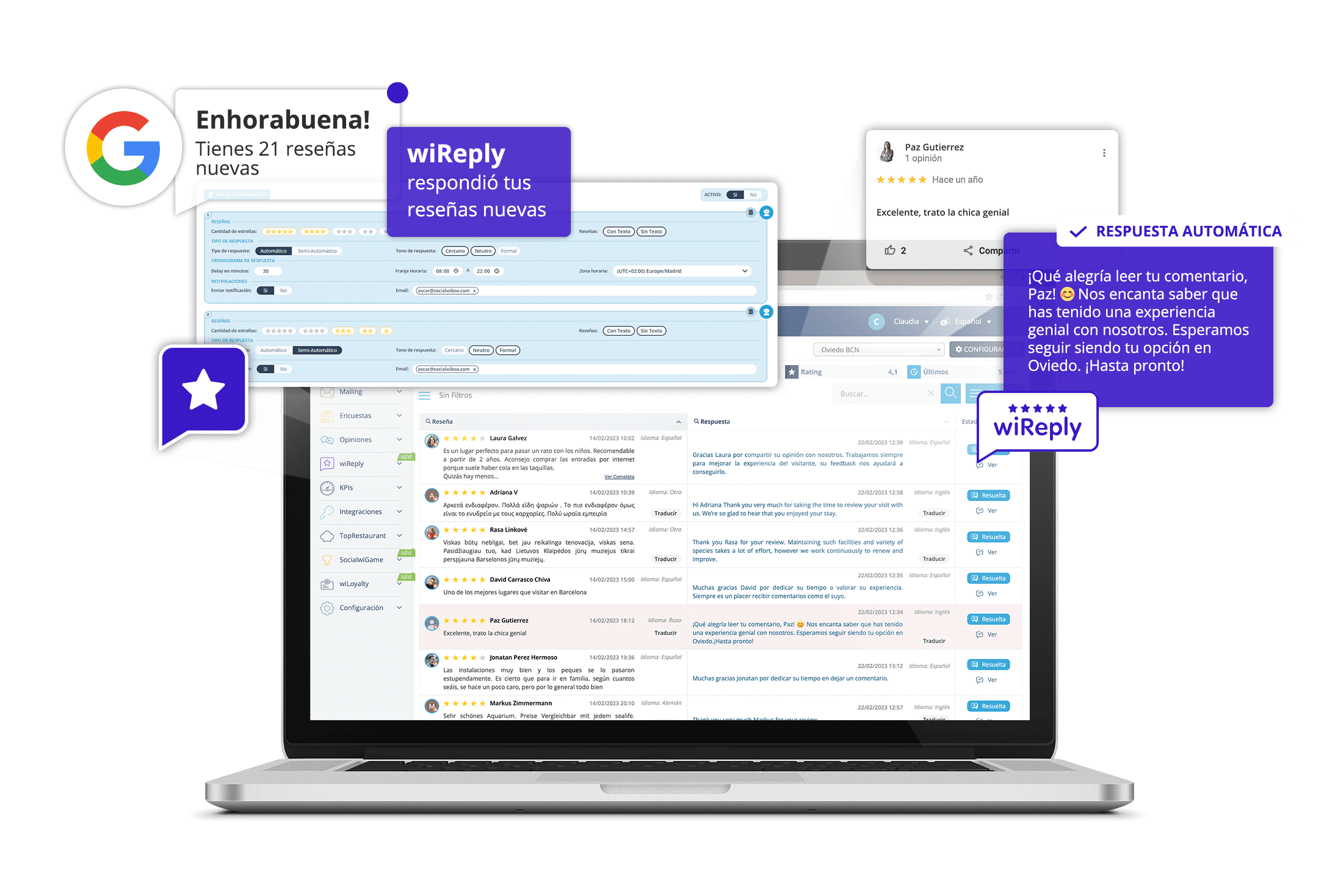 Software de gestión de reseñas de Google: para qué sirve