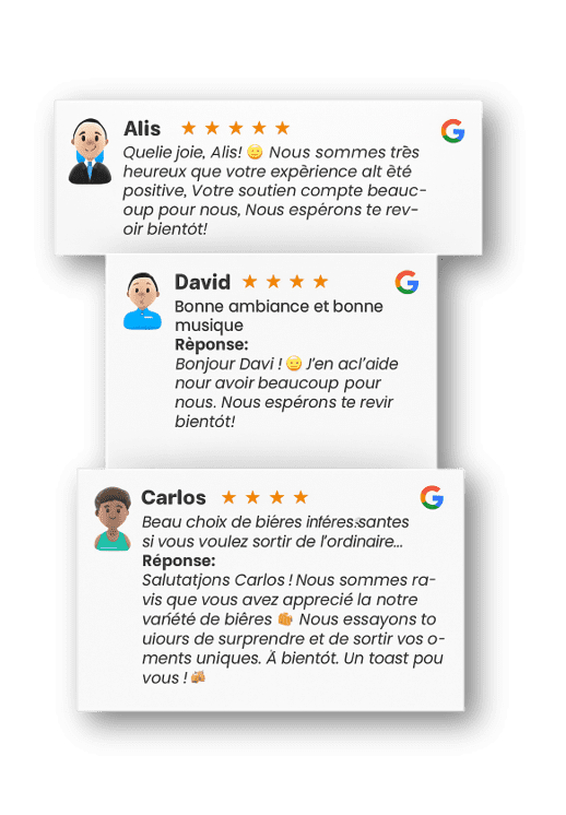 wiReply es una herramienta de software basada en Inteligencia Artificial (IA) que automatiza el proceso de respuesta a las reseñas de Google.