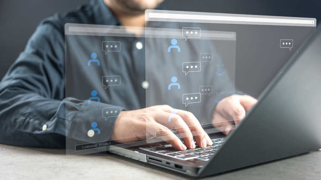 Perona trabajando con Inteligencia Artificial