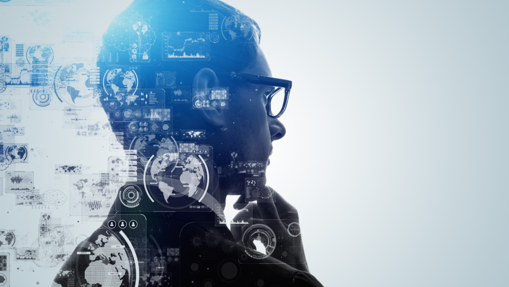 Persona analizando los datos que le dio la inteligencia artificial