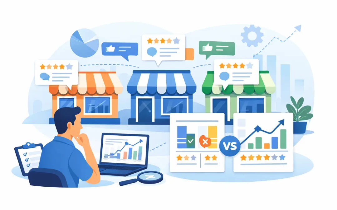 Benchmarking reviews between locations: how to do it well