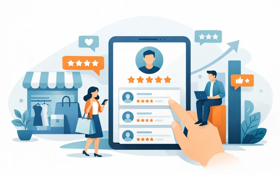 Real case of increased reviews in retail