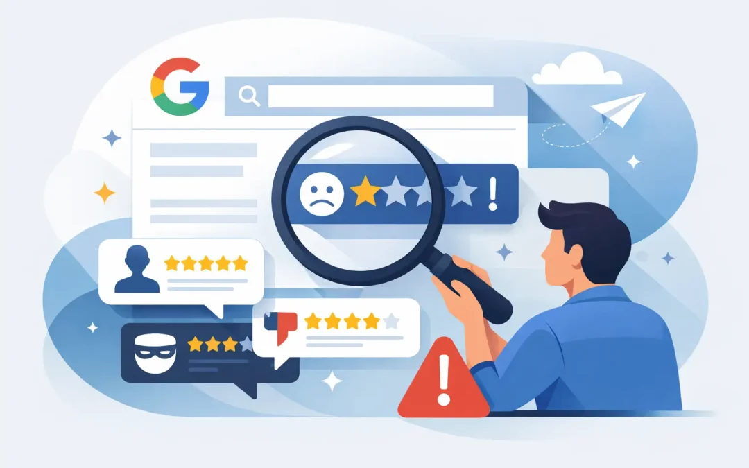 Que faire des faux avis sur Google