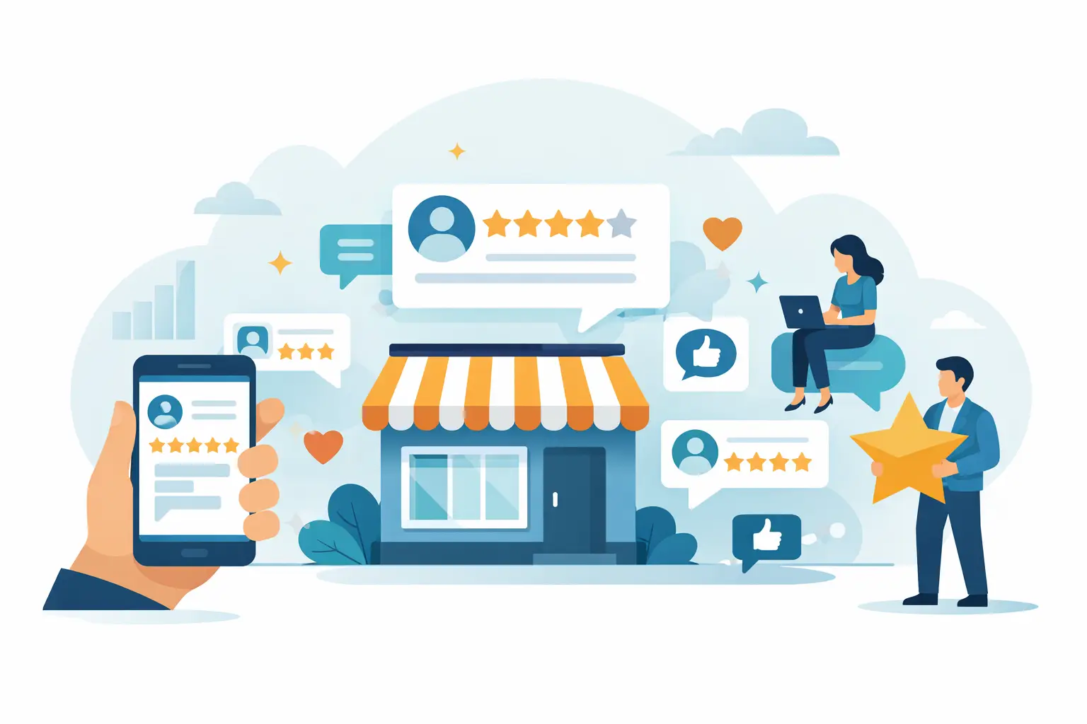 How many reviews does a business really need? ¿Cuántas reseñas necesita un negocio, de verdad?