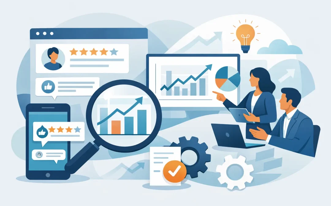 Ejemplos de insights operativos desde reseñas