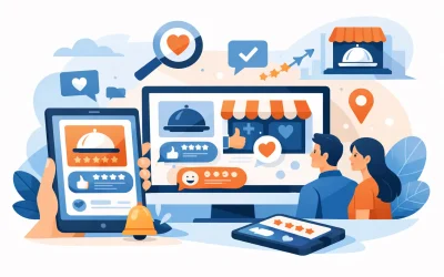 Online reputation management for restaurants