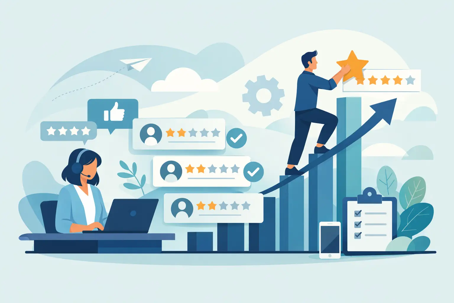 Cómo escalar respuestas de reseñas sin fricción Cómo escalar respuestas de reseñas sin fricción