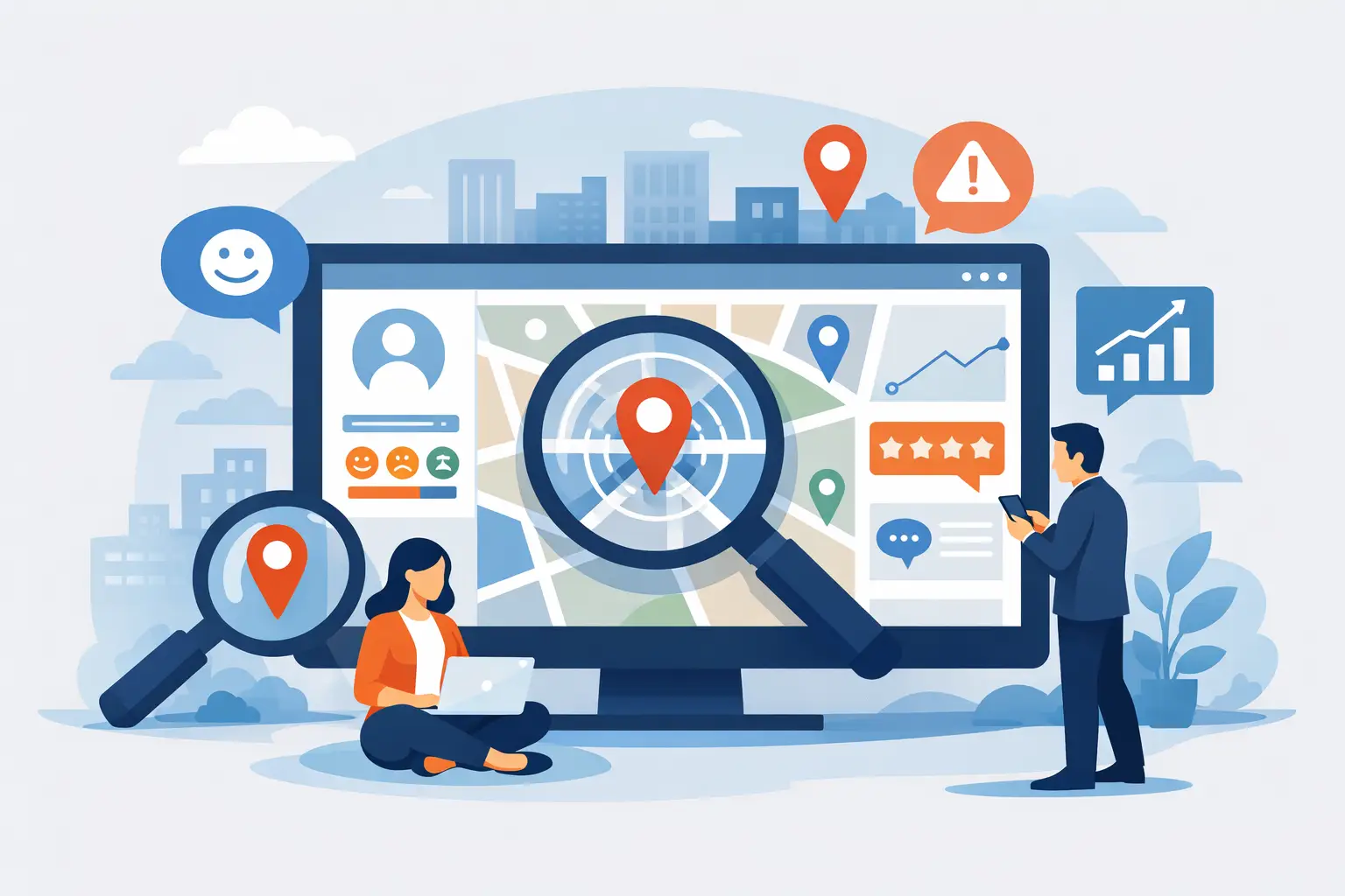 Cómo monitorizar la reputación local en tiempo real Cómo monitorizar la reputación local en tiempo real