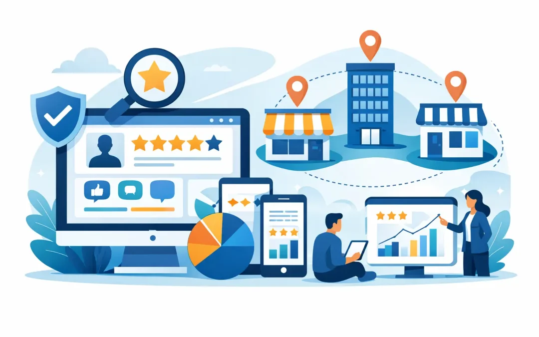 Mejores software de reputación multisede