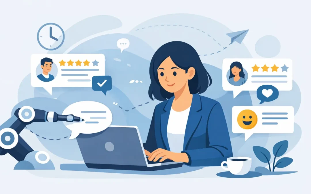 Personalised review responses, without wasting time