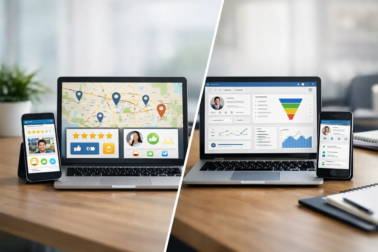 Software de reputación local vs. CRM, qué elegir Software de reputación local vs. CRM, qué elegir