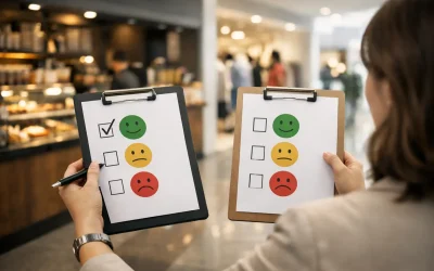 Comparar locales por satisfacción del cliente