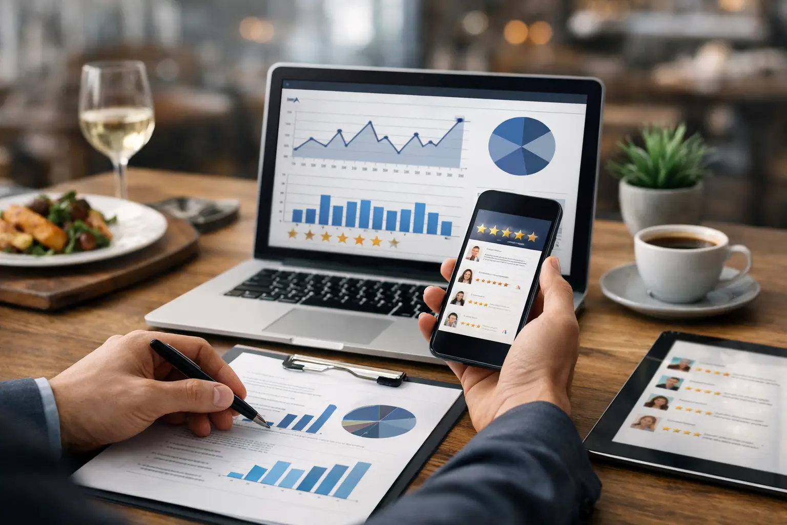 Guide analytique de réputation pour les restaurants Guide analytique de réputation pour les restaurants