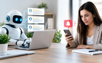 Automatización de reseñas versus alertas manuales