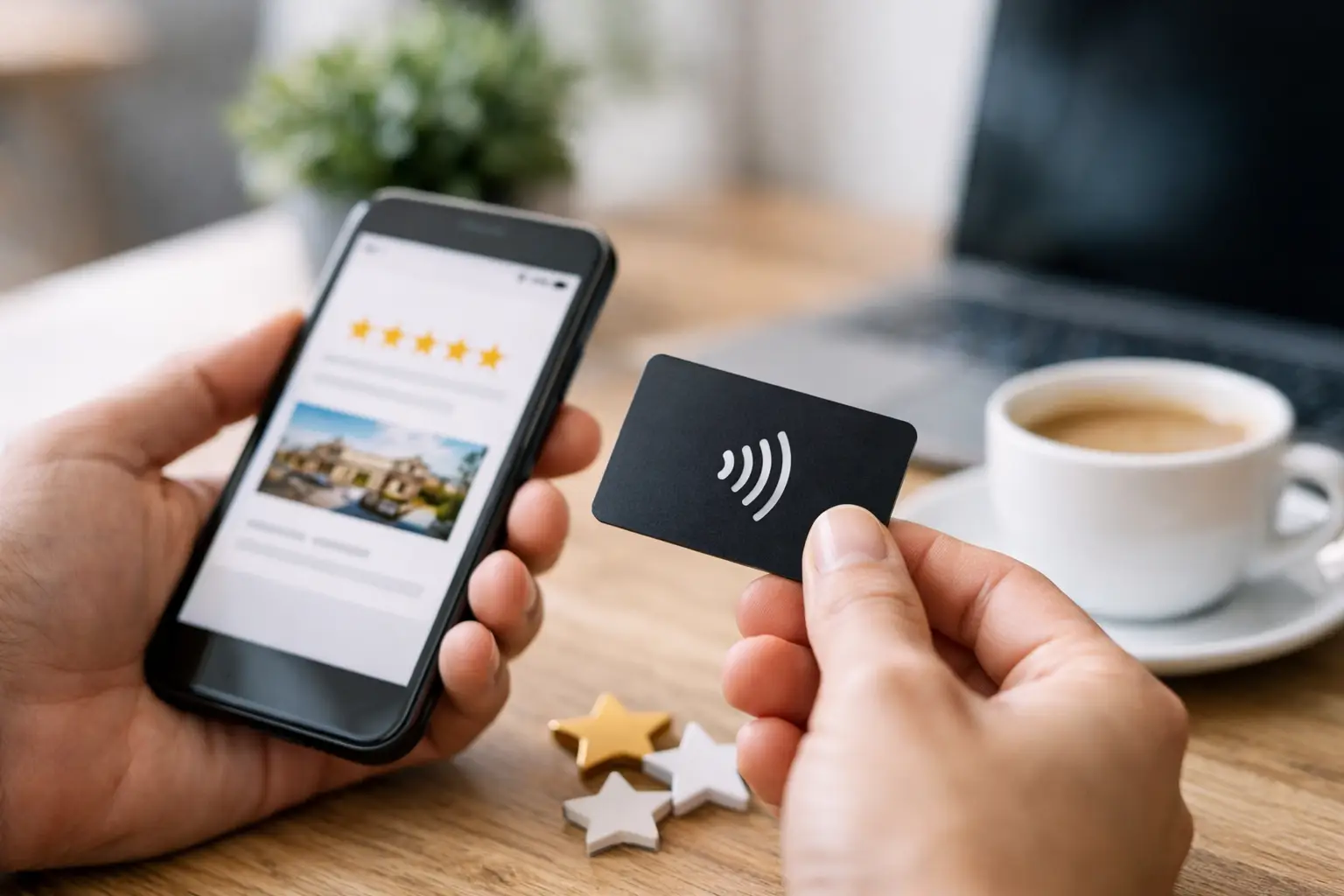 Tarjetas NFC para conseguir más reseñas en Google Tarjetas NFC para conseguir más reseñas en Google